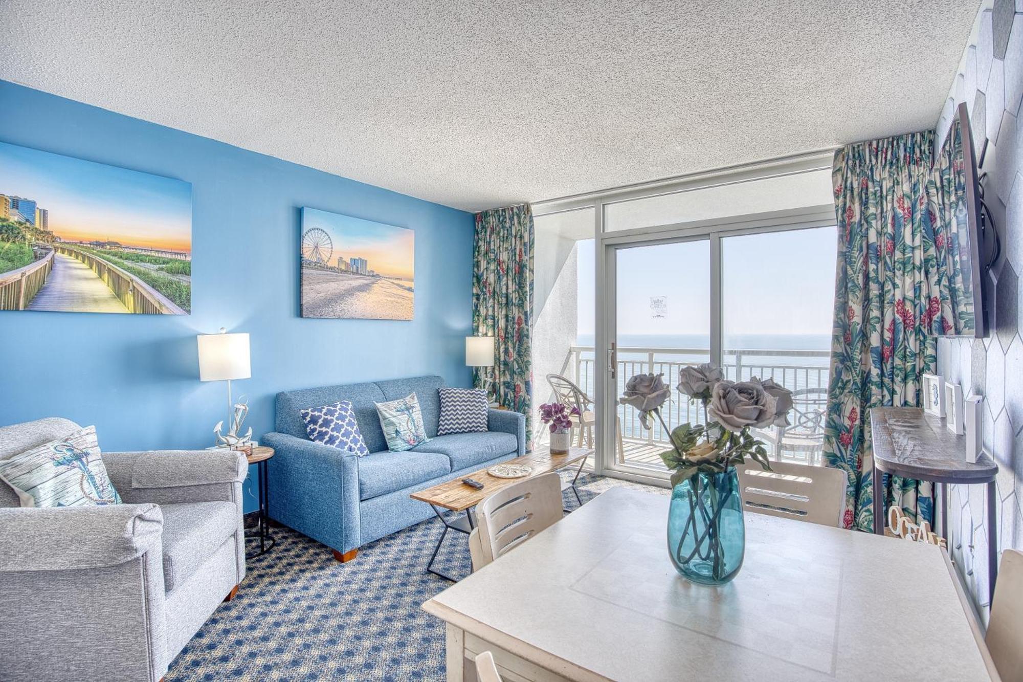 Oceanfront Beach Serenity Stay Myrtle Beach Buitenkant foto